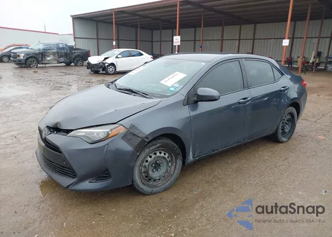 2018 Toyota Corolla Le from USA, damaged, VIN 5YFBURHE0JP763113